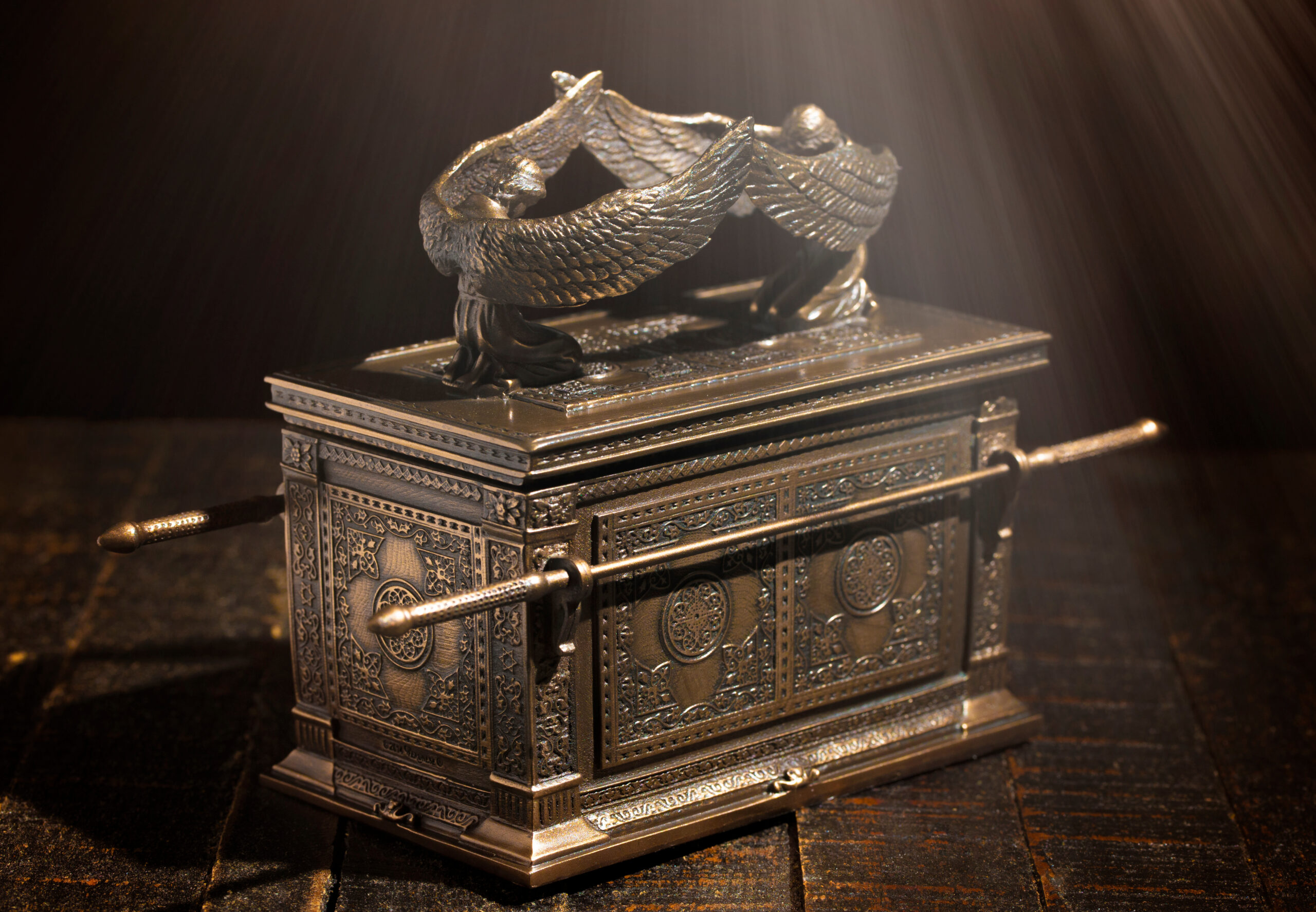 The Ark of the Covenant in Dramatic Sunlight